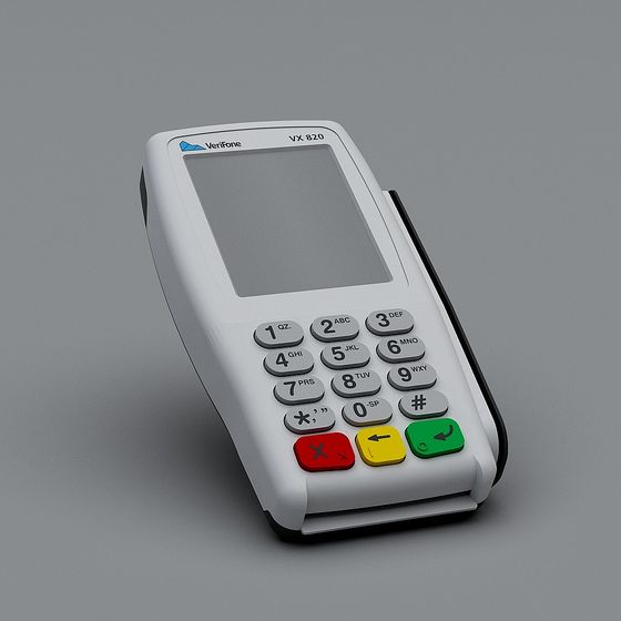 VeriFone VX 820 Payment Terminal 3D model