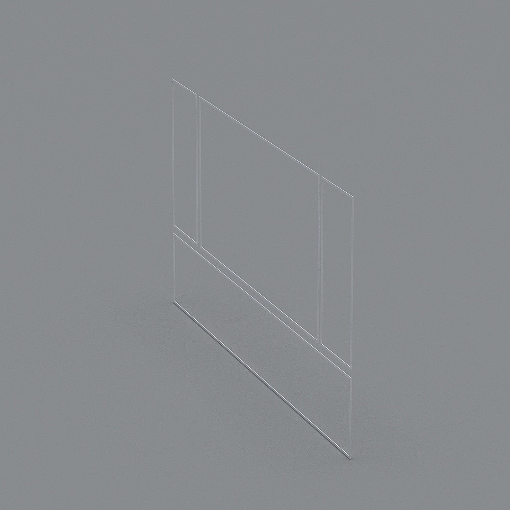 Unique Low-Poly Geometric 3D Model Design