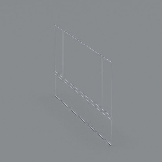 Unique Low-Poly Geometric 3D Model Design