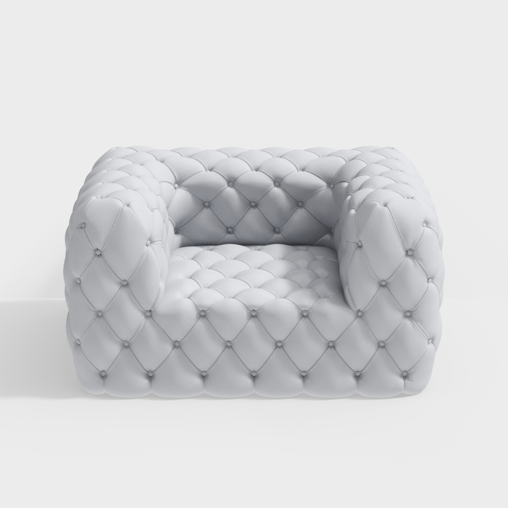 Sofá de cuero de una sola pieza - BSFSBL-02 - Casa de Fan Chenmei