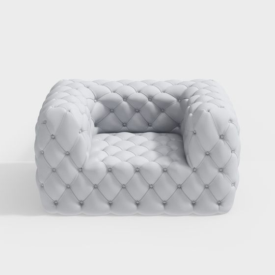 Sofá de cuero de una sola pieza - BSFSBL-02 - Casa de Fan Chenmei