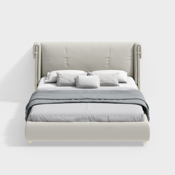 Urban Retreat 3D model Bed Frame