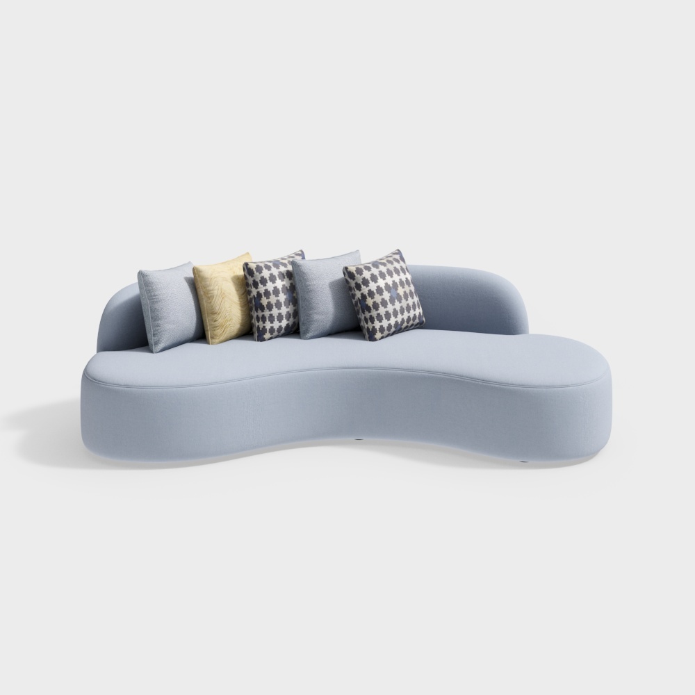 Fabric sofa (without hardware) - P-17 - Fan Chenmei home