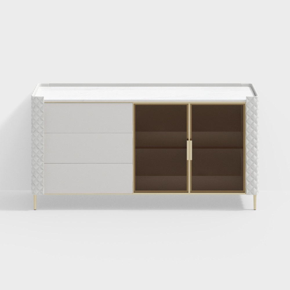 Mobile da Buffet in Ardesia da 1.6m - BSVG491A