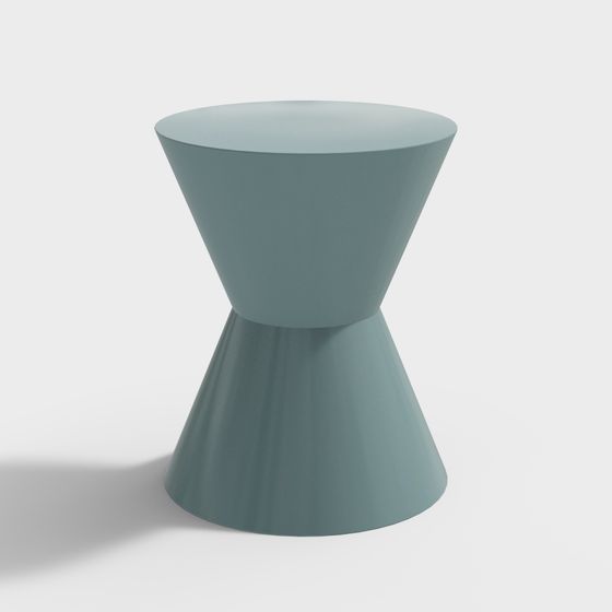 Taburete redondo pintado - BSJT067B - Sicilia