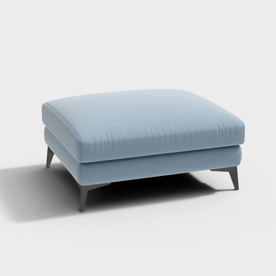 Lightweight Sofa Stool 3D model