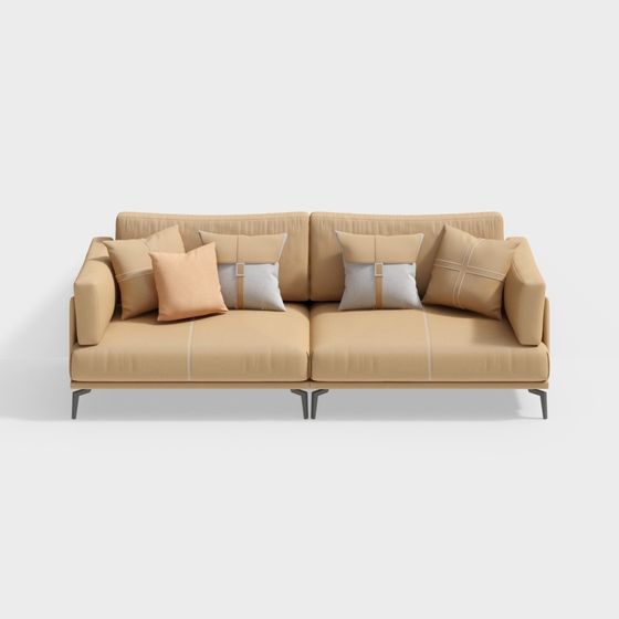 Sofa 4 người cỡ nhỏ bằng kim loại - BSJS2153-Senkelo