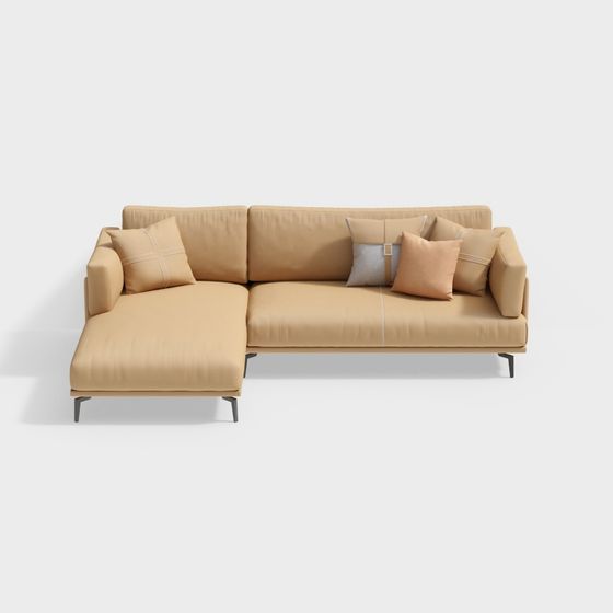 Sofa văng đôi bên phải kim loại vỏ-BSJS2153-Senkelo