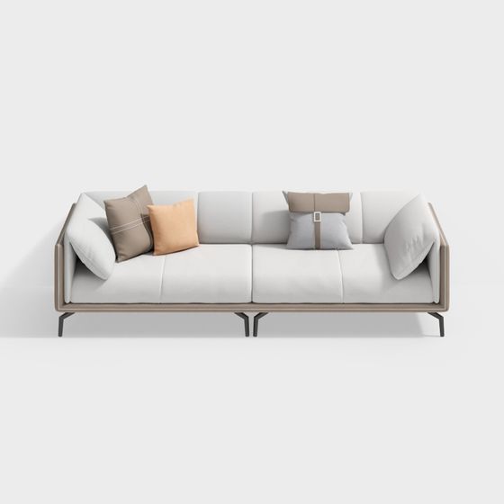 Urban Comfort Sofa 3D model