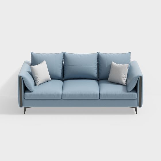 피질 금속 트리오 소파 -BSJS002-Senkelo