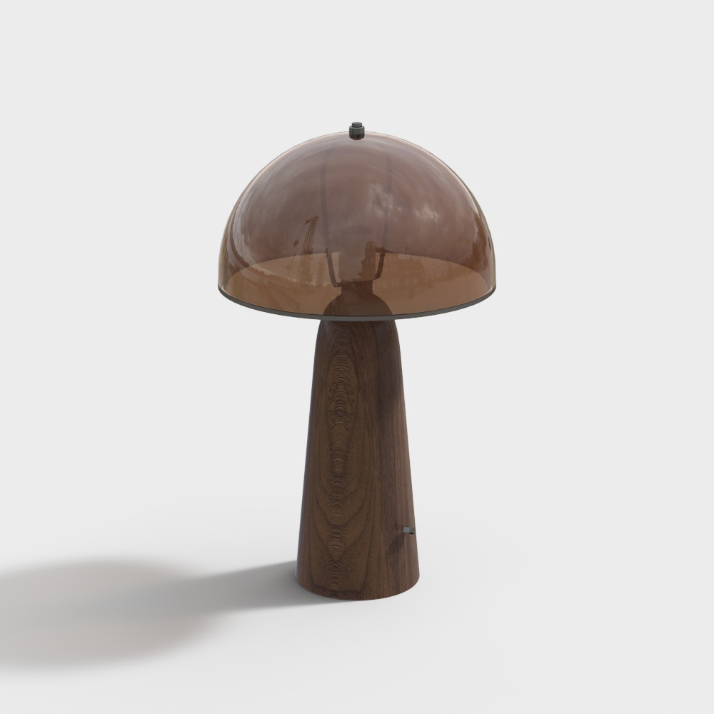 Modern light luxury mushroom lamp