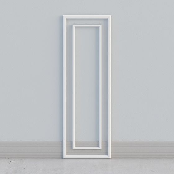 Minimalist Door Frame 3D model