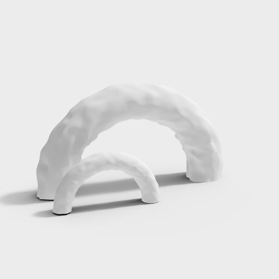 Arch Dream Low-Poly 3D Model