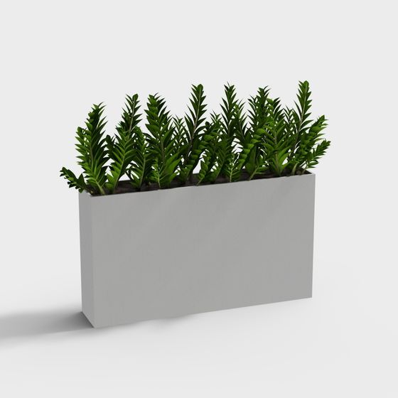 City Oasis Planter 3D Model