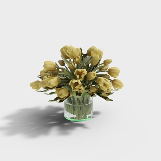 현대적인 꽃꽂이