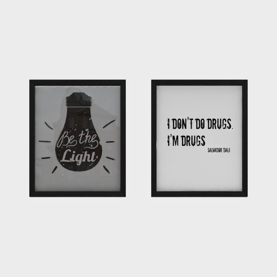 Artistic Wall Decor 3D Model Collection