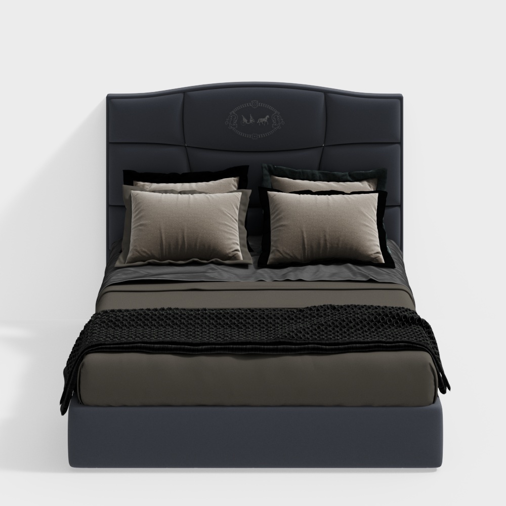 Cama de lujo ligero moderna