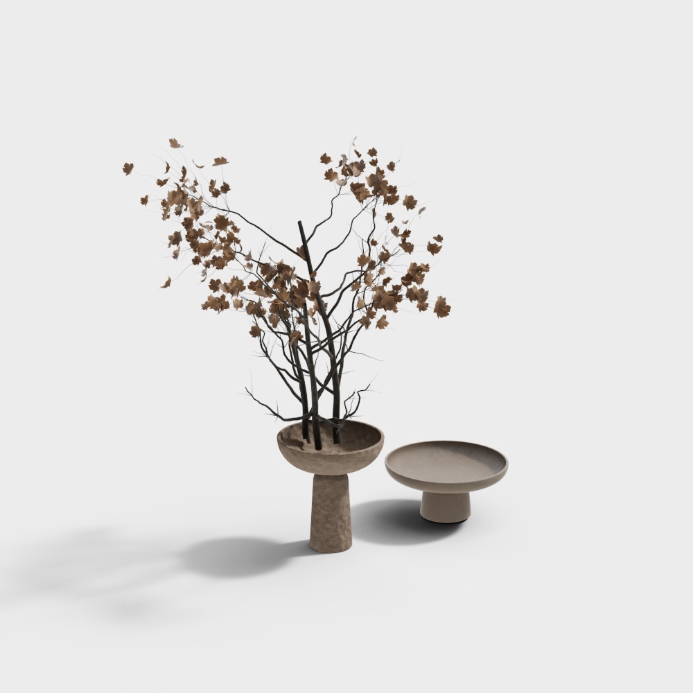 Autumn Leaves Bonsai 3D model
