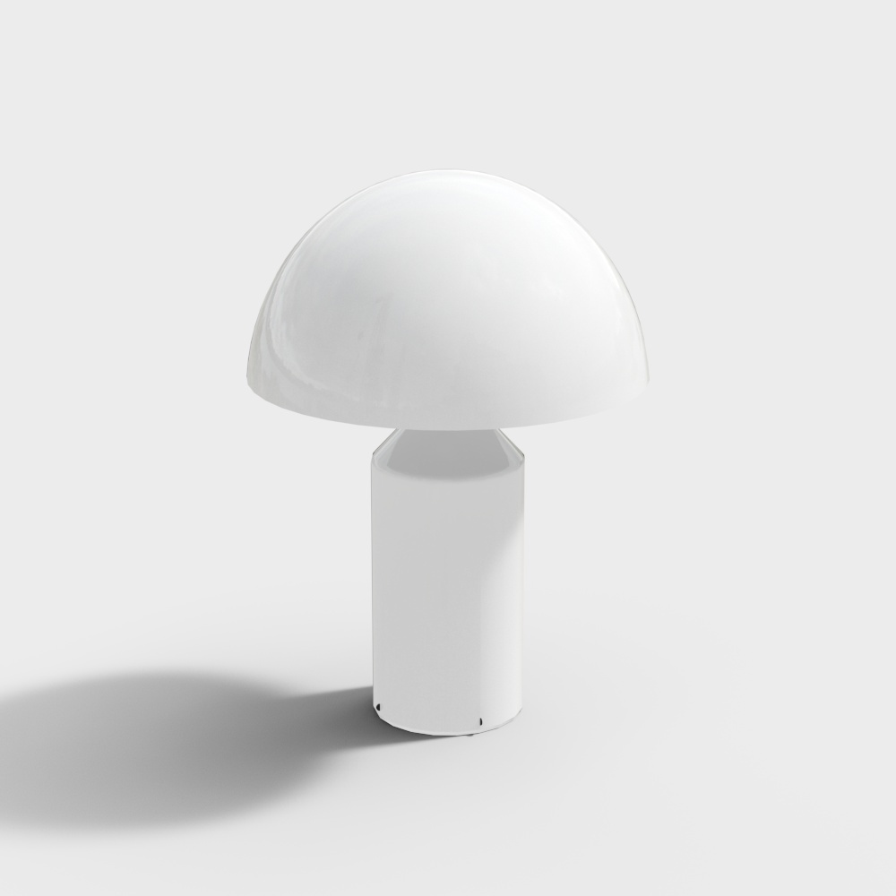 Modern Mushroom Table Lamp 3D model