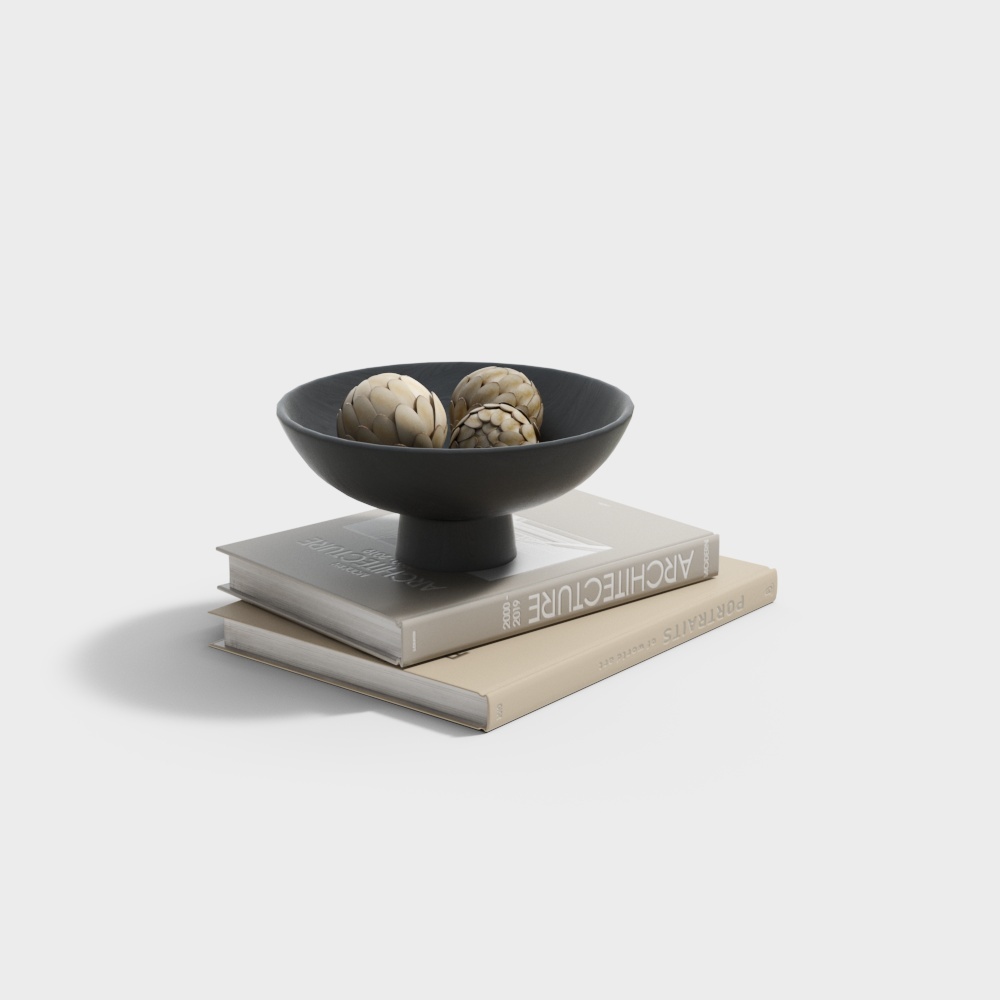 Simplistic Art Bowl 3D Model