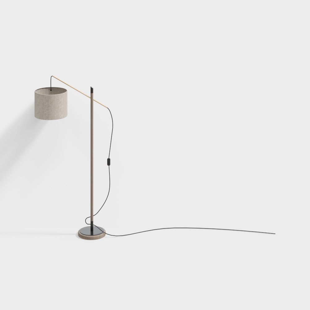 와비사비 바람 대형 플로어 램프