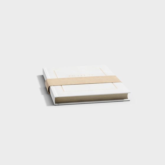 Stylish Notebook 3D Model for Creative Projects
