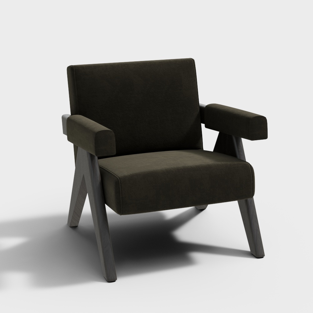 Wabi-sabi lounge chair