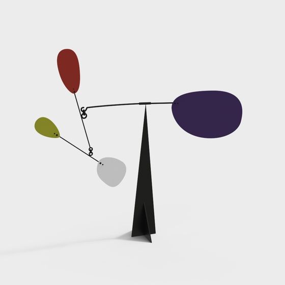 Balance Art 3D Model