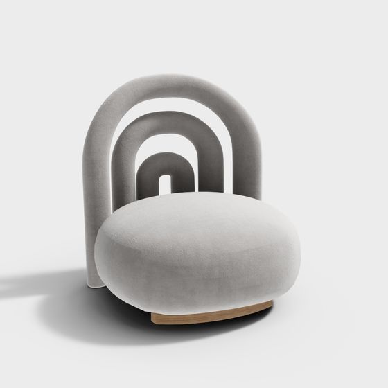 Streamlined Sofa 3D model