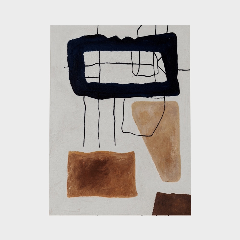 Abstract Geometric Frame 3D model