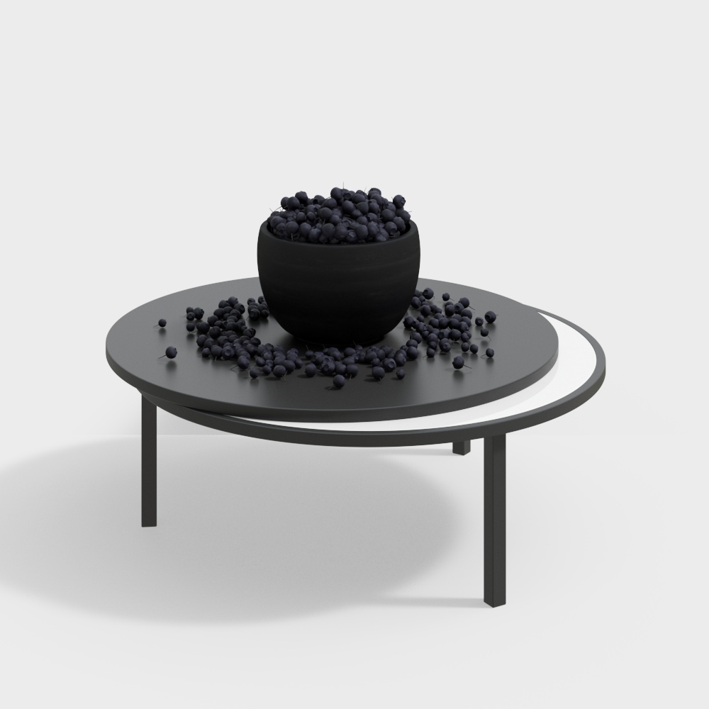 侘寂风休闲茶几