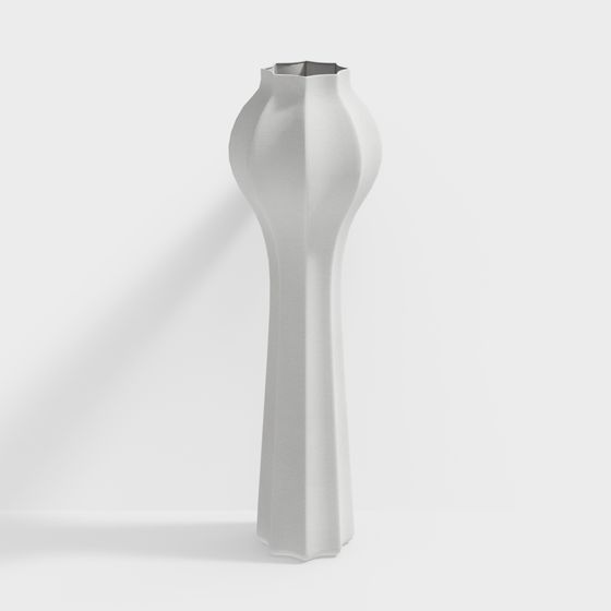 Future Vase Low-Poly 3D model for Modern Design