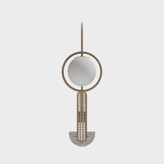 Suspended Art Light 3D model