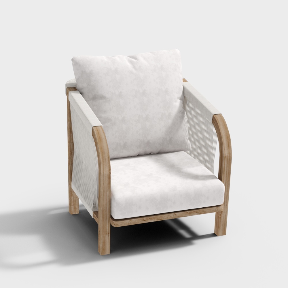 Wabi-sabi lounge chair