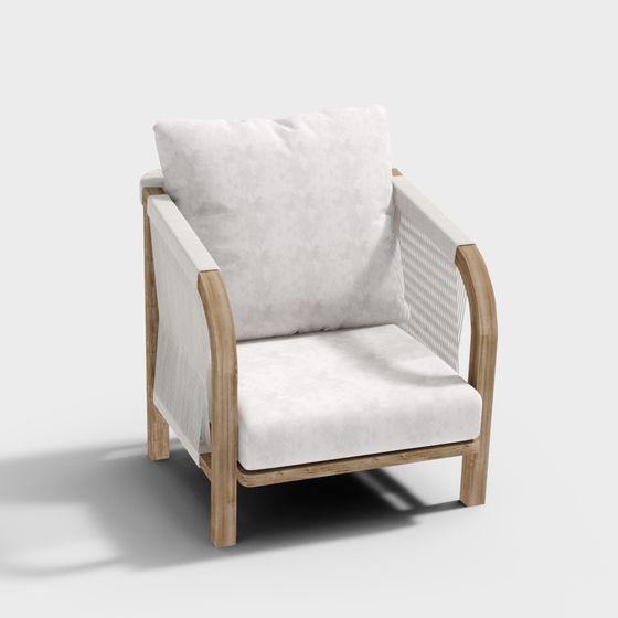 Cozy Corner Chair 3D model
