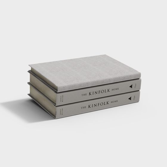 The Kinfolk Home Magazine Stack 3D model