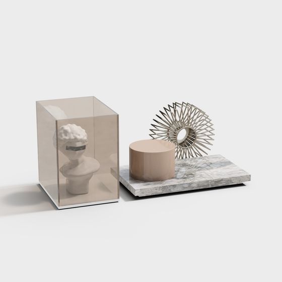 Artistic Showcase 3D model