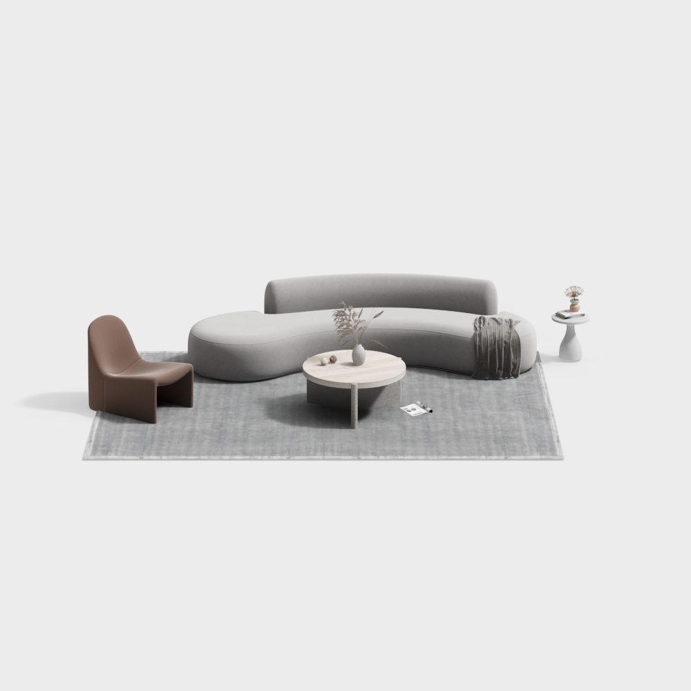 Silent wind sofa combination