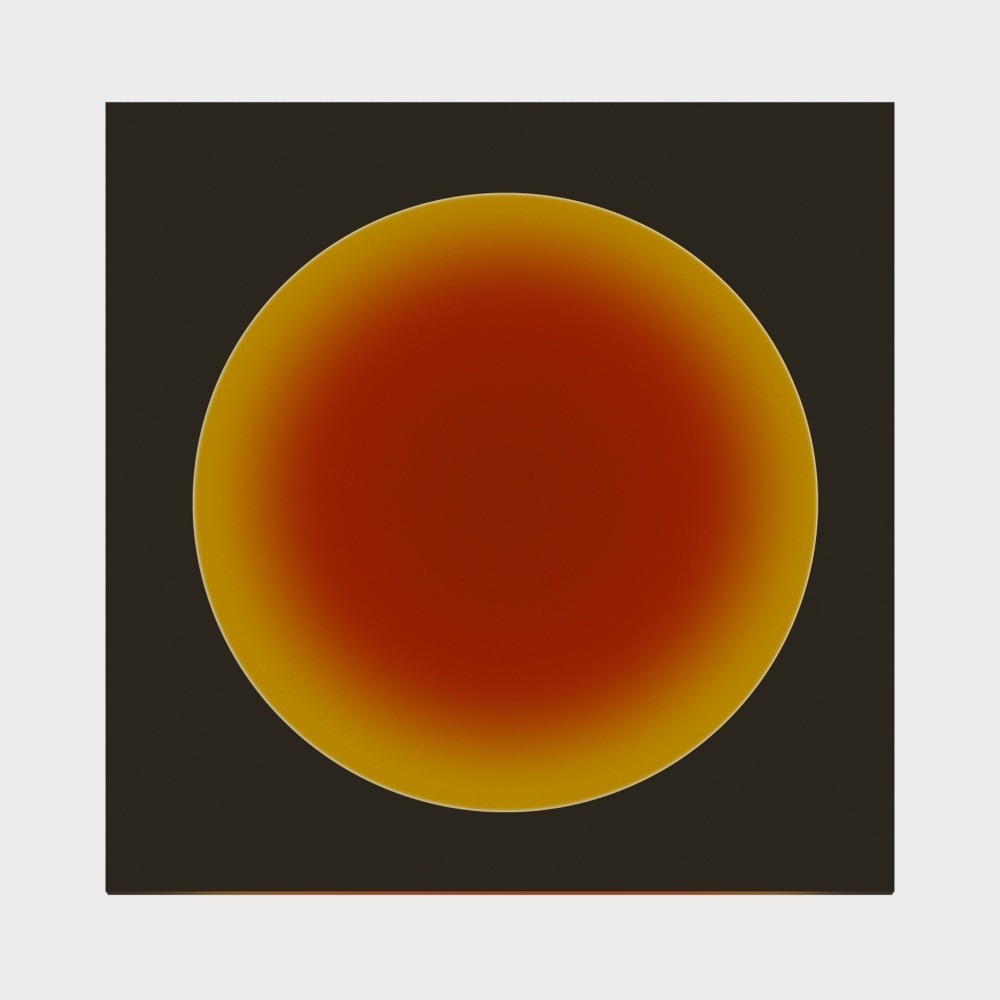 Realistic Low-Poly Sun 3D Model