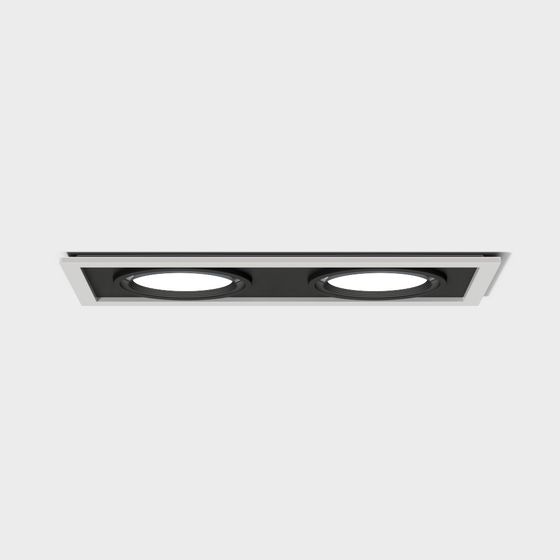 Double Head Recessed Light 3D model