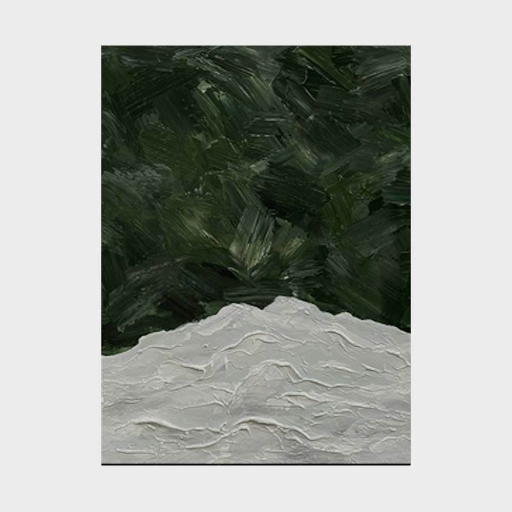 Snow-Capped Pine Forest 3D model