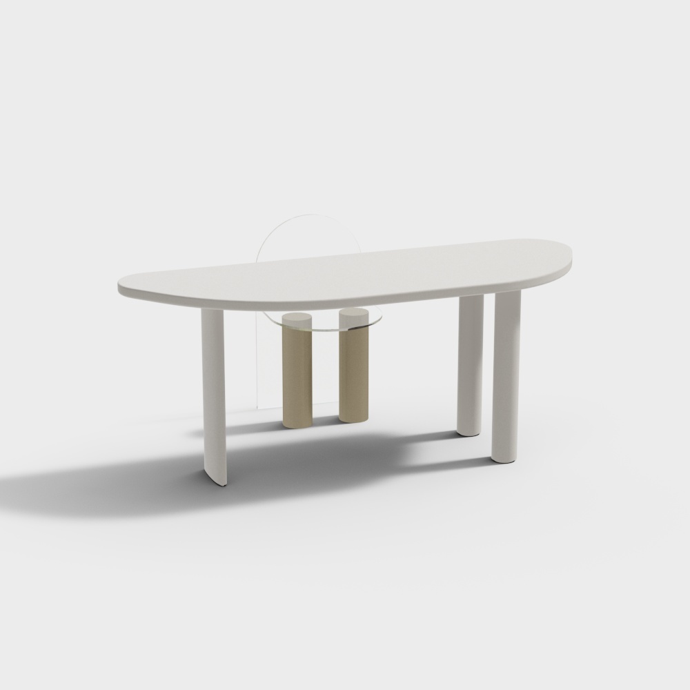 Wabi-sabi casual table and chair combination