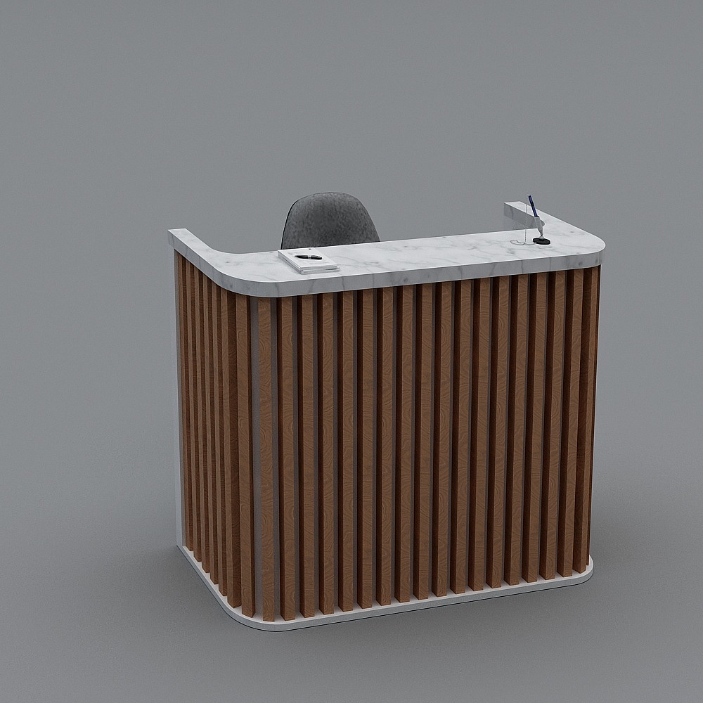 Urban Reception Desk 3D model