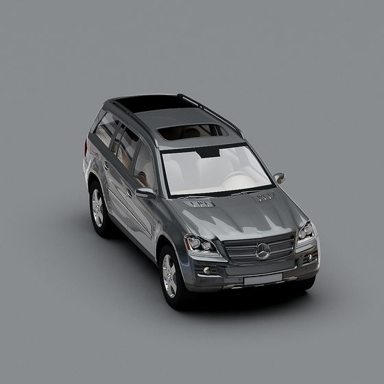 Mercedes GL-Class SUV 3D Model
