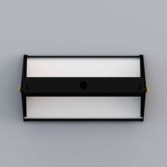 Unique Folding Bookshelf 3D model for Modern Interiors