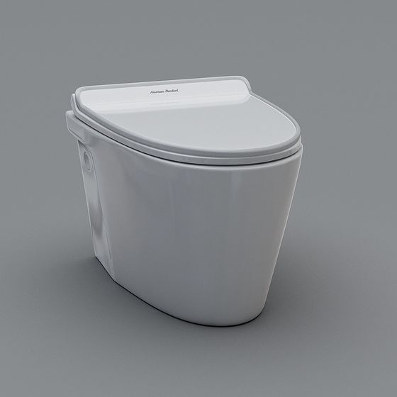 American Standard Toilet 3D model