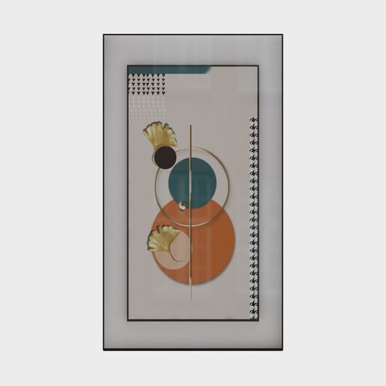 Stunning Abstract Geometric Art 3D Model