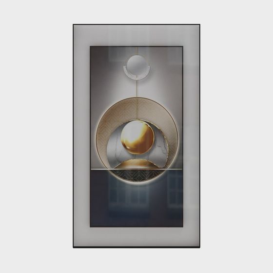 Timeless Mirror 3D model for Innovative Designs