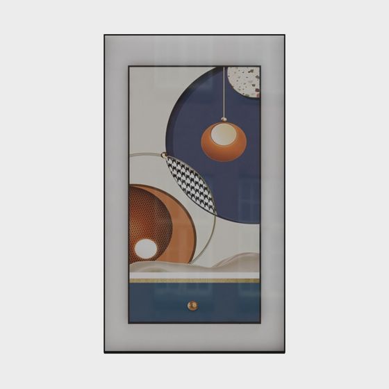 Peinture décorative d'entrée - SK-161