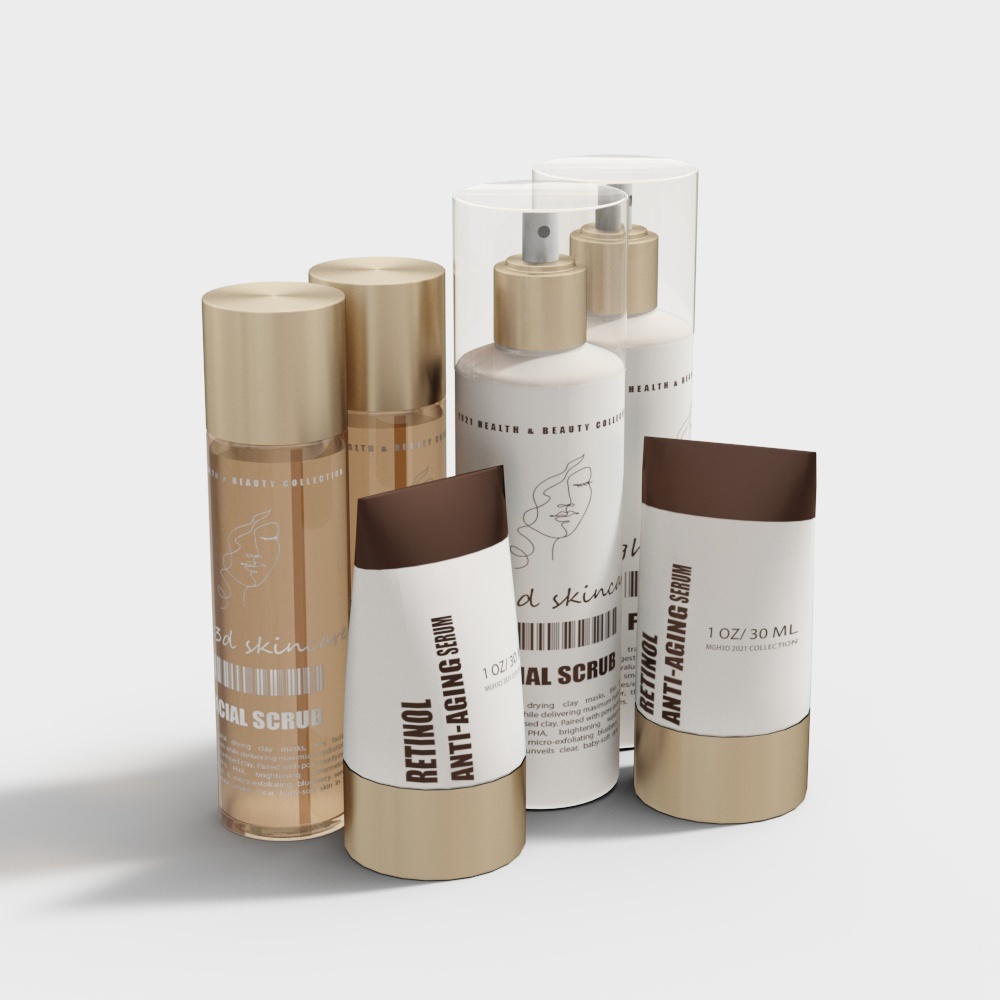 Beauty Cosmetics Set Skin Care Products Makeup Tools